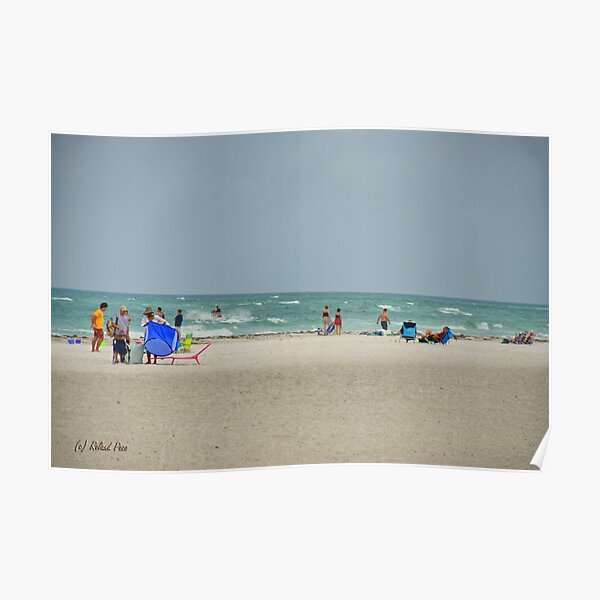 Great Day for Surfing Poster