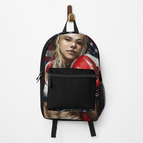 Item preview, female America boxer digital art/ street fighter design designed and sold by Christiancode.