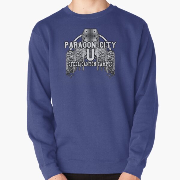 CITY OF HEROES UNIVERSITY SHIRTS - Steel Canyon Pullover Sweatshirt