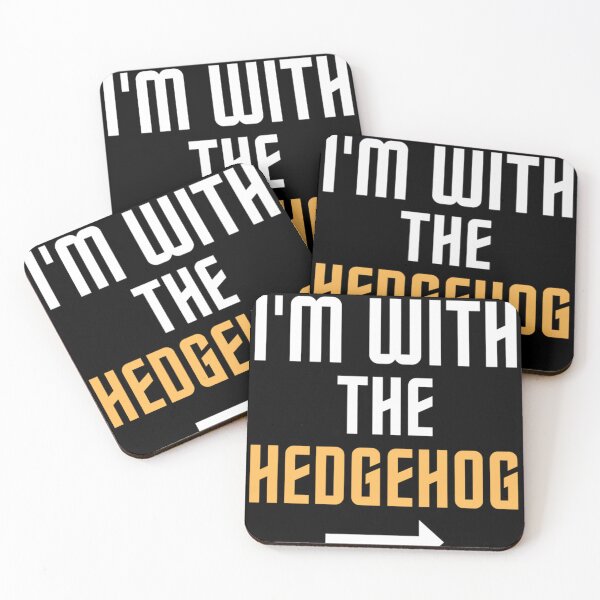 Item preview, I'm With The Hedgehog  designed and sold by chetan786.