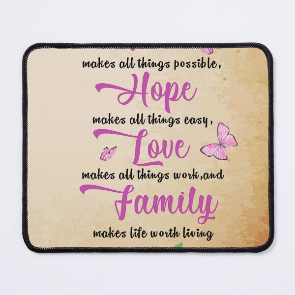 Item preview, Sunflower Faith Hope Love Family And Butterfly Art designed and sold by HeinoWill.