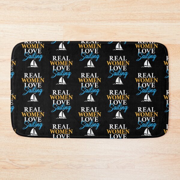 Item preview, Real Women Love Sailing Boat Captain Sailors designed and sold by lloyd68.