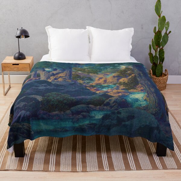 Item preview, Good Fishing - Maxfield Parrish designed and sold by jennyjeffries.