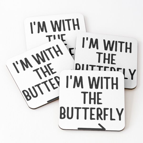 Item preview,  I'm With The Butterfly - Funny Halloween Costumes  designed and sold by chetan786.