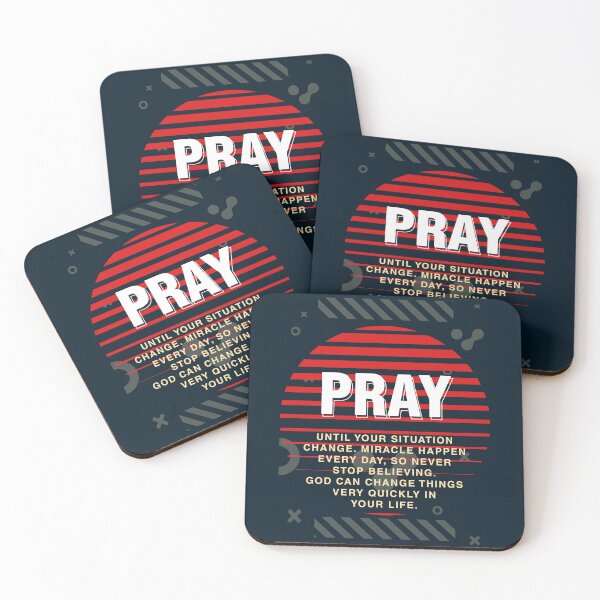 Item preview, Text Art Quotes: Pray Until Your Situation Change designed and sold by Viability Creative.