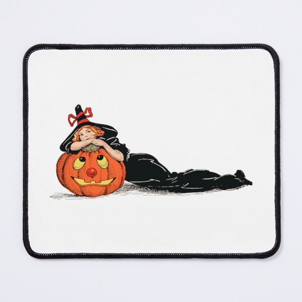 Item preview, Cute Witch on A Pumpkin designed and sold by ArtEntwined.