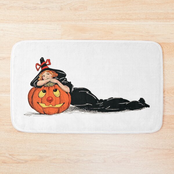Item preview, Cute Witch on A Pumpkin designed and sold by ArtEntwined.
