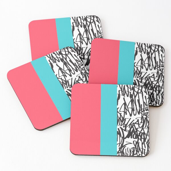 Item preview, Coral Blue Graffiti 2 designed and sold by Irena Orlov.