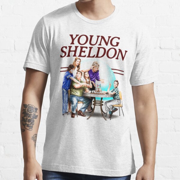 Young Sheldon Family Drama Smart Genius TShirt for Woman Girl Playing Chess  Humor Leisure Tee T Shirt High Quality Trendy - AliExpress