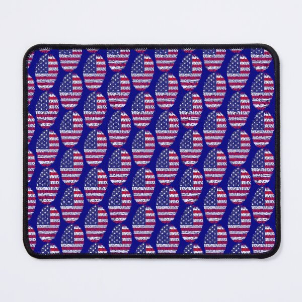 Item preview, Fingerprint Thumbprint USA America American US United States Flag designed and sold by Draculaura2009.