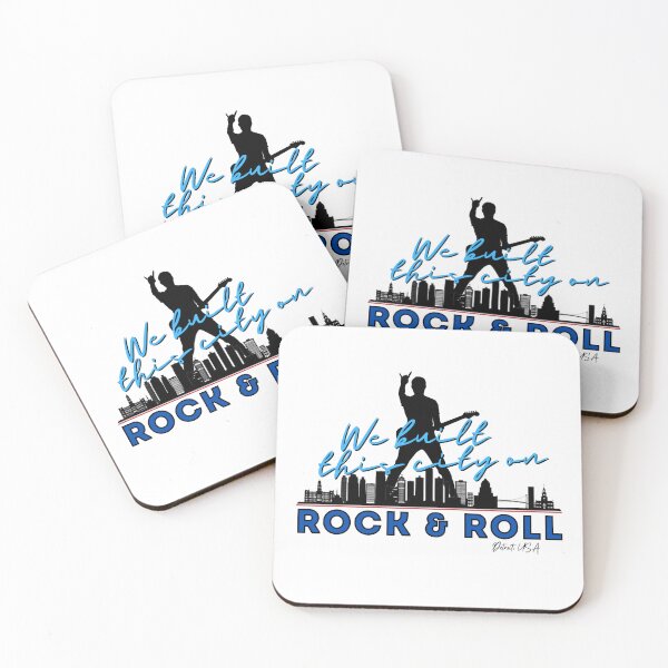 Item preview, We Built this City - Detroit, Blue designed and sold by Mean-Musician.