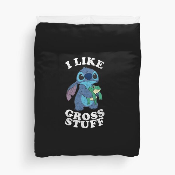 Disney Lilo & Stitch I Like Gross Stuff Stitch - Camiseta para niña