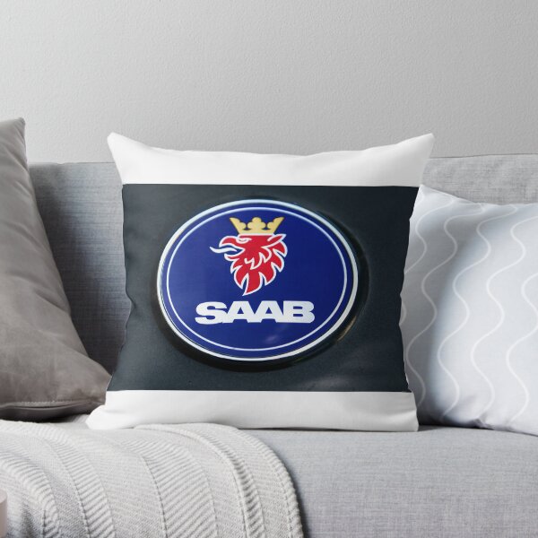 Saab Throw Pillow