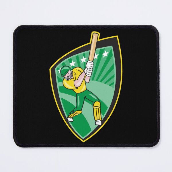 Item preview, Australia Cricket Player Batsman Batting Shield Sticker Essential T-Shirt designed and sold by blazekwitheez.