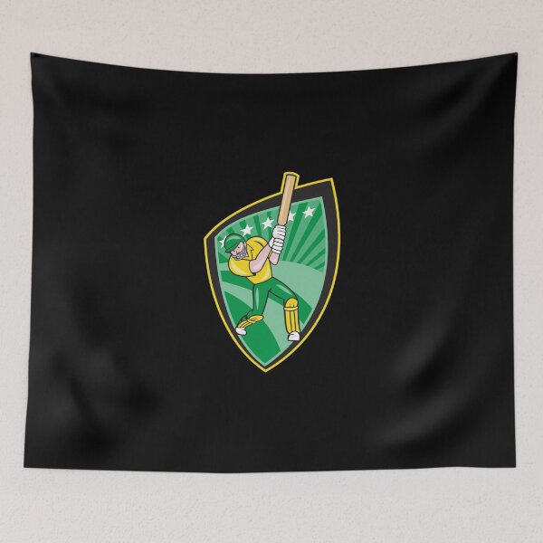 Item preview, Australia Cricket Player Batsman Batting Shield Sticker Essential T-Shirt designed and sold by blazekwitheez.