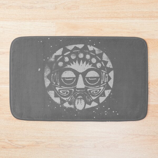 Item preview, Aztec mask in grey designed and sold by Anomalypark.