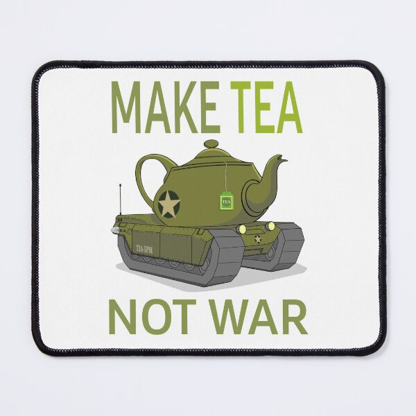 Item preview, Teank / Make Tea Not War designed and sold by The Comixes World .