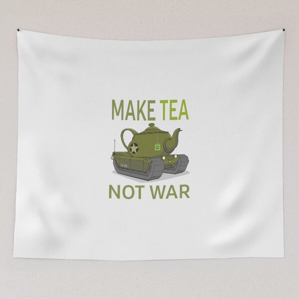 Item preview, Teank / Make Tea Not War designed and sold by The Comixes World .