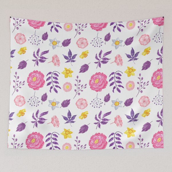 Item preview, Floral Flower Pattern designed and sold by Fairies Flower  Garden.