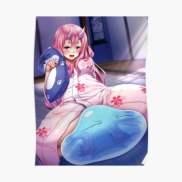 Lewd Shuna X Slime Rimuru Tempest Poster For Sale By Mangamolly Redbubble 2739