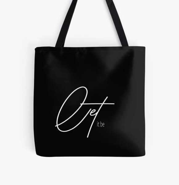 Let it be All Over Print Tote Bag