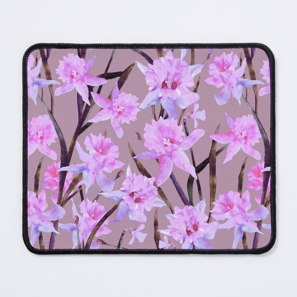 Item preview, Pink Daffodil Pattern designed and sold by Sketchbook Designs.