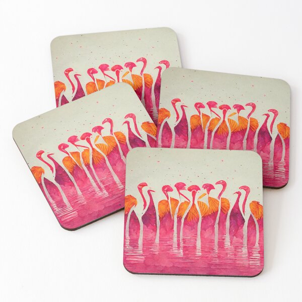 Item preview, Flamingo Tea Party designed and sold by pekulir.