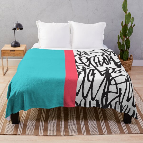 Item preview, Coral Blue Graffiti 2 designed and sold by Irena Orlov.