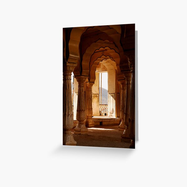 Agra Fort, India Greeting Card
