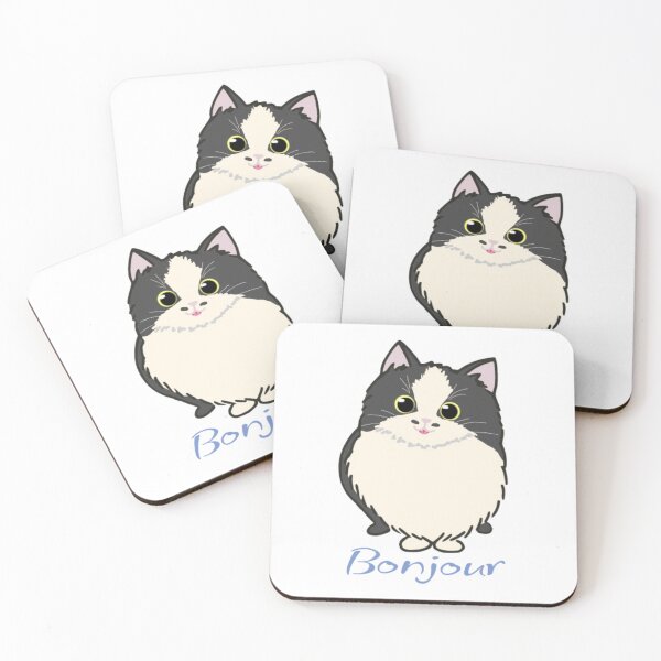 Item preview, Monsieur Cat designed and sold by koodoodles.