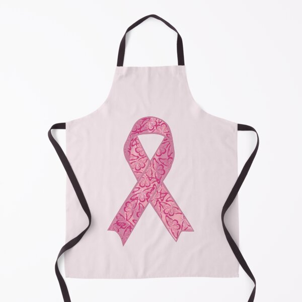 Item preview, Breast Cancer Awareness Ribbon With Butterfly Print designed and sold by DreamFruit11.