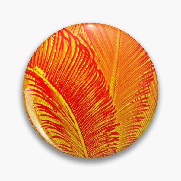 Item preview, Abstract bright Yellow-Orange Tropical Sago Palm by Iritof designed and sold by iritof.