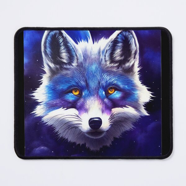 Item preview, Luno the cosmic fox of truth  designed and sold by Chellilyart.