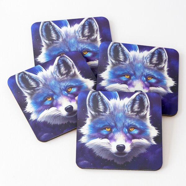 Item preview, Luno the cosmic fox of truth  designed and sold by Chellilyart.
