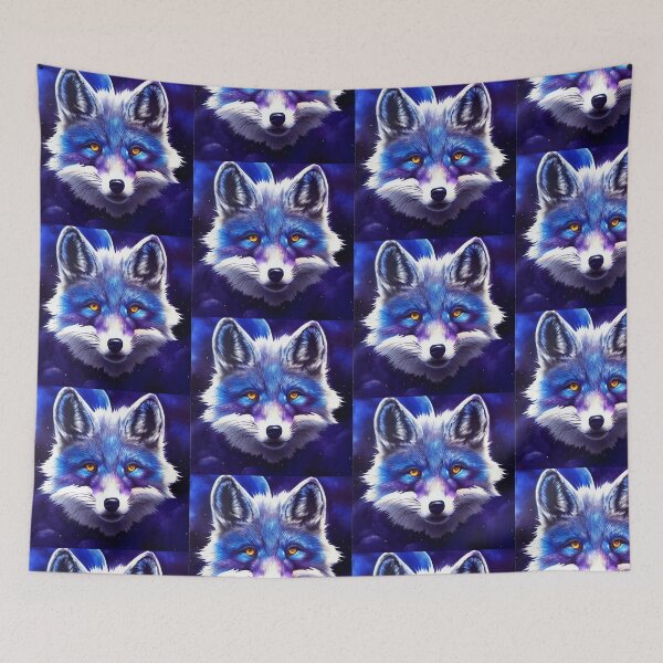 Item preview, Luno the cosmic fox of truth  designed and sold by Chellilyart.