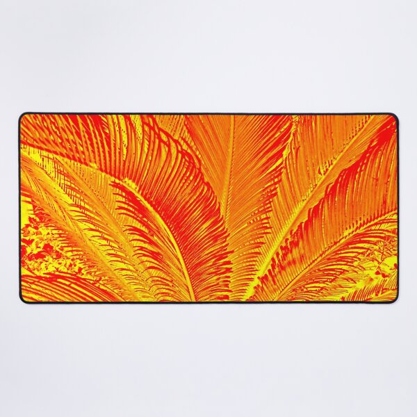 Item preview, Abstract bright Yellow-Orange Tropical Sago Palm by Iritof designed and sold by iritof.