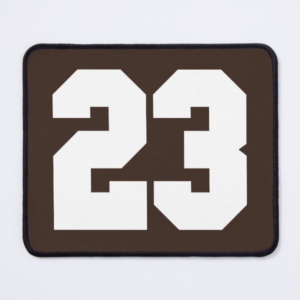 Item preview, 23 Number Cleveland Sports Twenty-Three Brown Jersey designed and sold by HelloFromAja.
