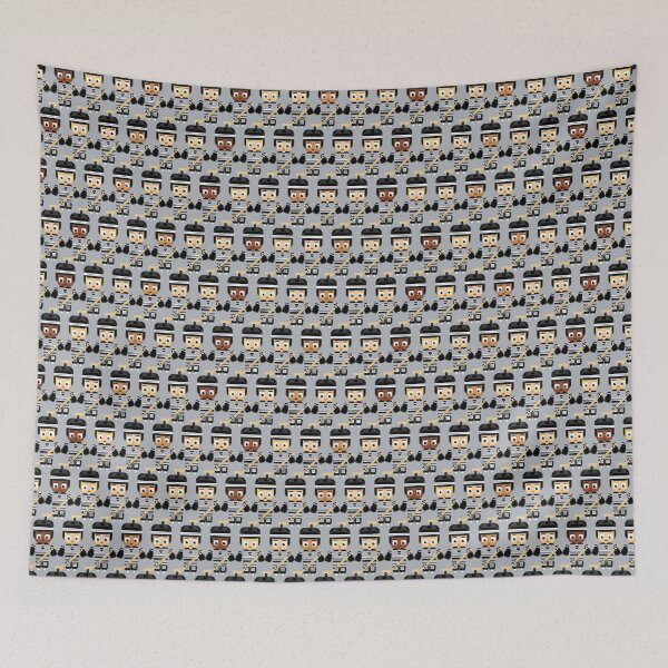 Item preview, Ice Hockey Black and Grey - Super cute sports stars designed and sold by boxedspaper.