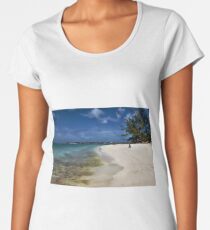 Johnstone Beach, Nassau, Bahamas Women's Premium T-Shirt