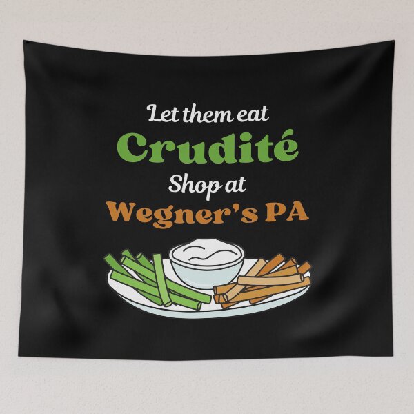 Item preview, Let Them Eat Crudites - Shop At Wegner's PA Funny Vintage Design designed and sold by LoveSeasonz.