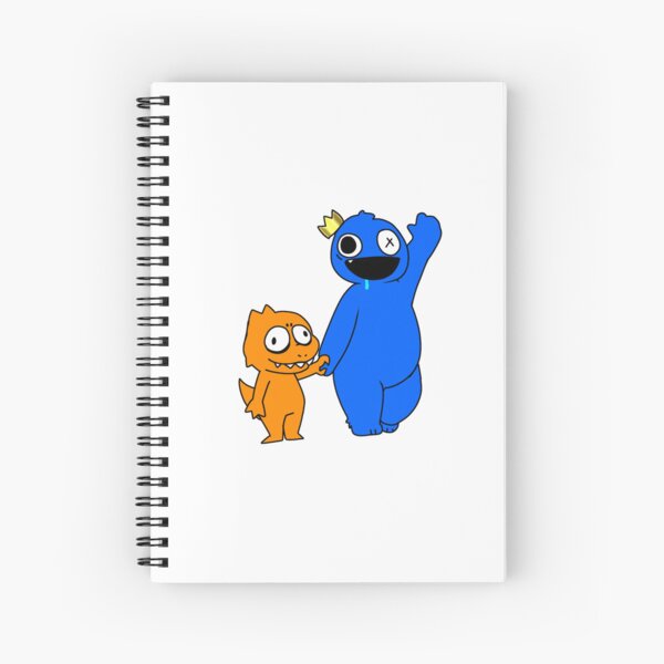 rainbow friends game Spiral Notebook for Sale by malta-bella