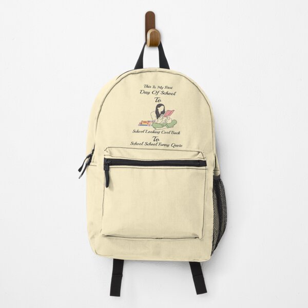Item preview, This Is My First Day Of School To School Looking Cool Back To School School Funny Quote sticker designed and sold by moh sae.