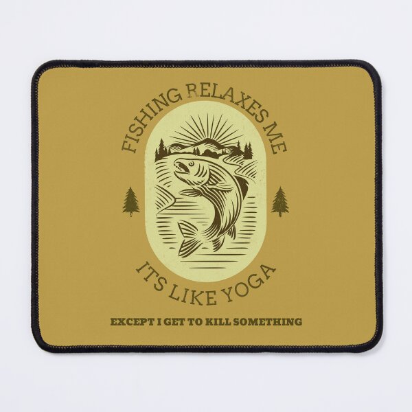 Item preview, Ron Swanson and Fishing designed and sold by BondsieDesigns.