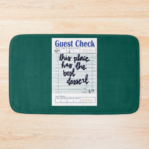 Item preview, Guest Check This Place Has The Best Dessert designed and sold by ChristinesCrear.