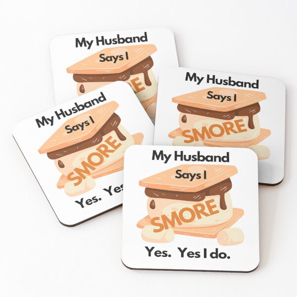 Item preview, My Husband Says I Smore Snoring Funny Snore Smores Joke designed and sold by OutdoorsZee1.