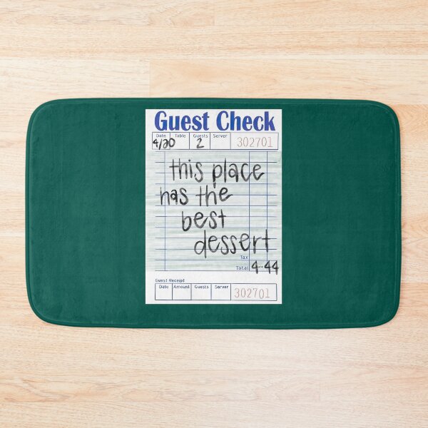 Item preview, Guest Check This Place Has The Best Dessert   designed and sold by ChristinesCrear.