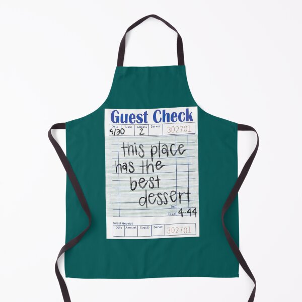 Item preview, Guest Check This Place Has The Best Dessert designed and sold by ChristinesCrear.