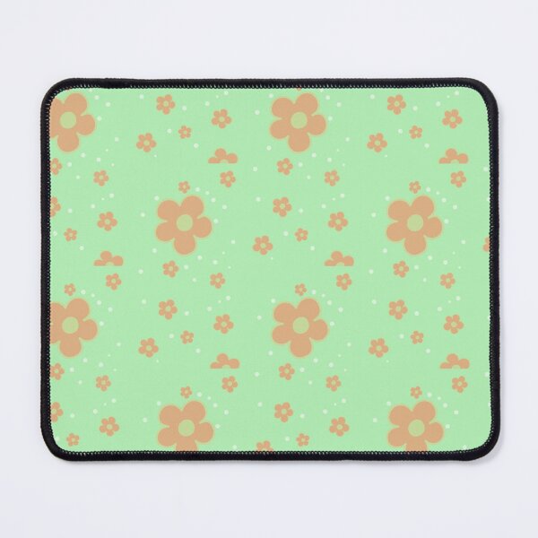 Artikelvorschau, Orange Blumenmuster iPhone Pastellkasten entworfen und verkauft von Wipawee.