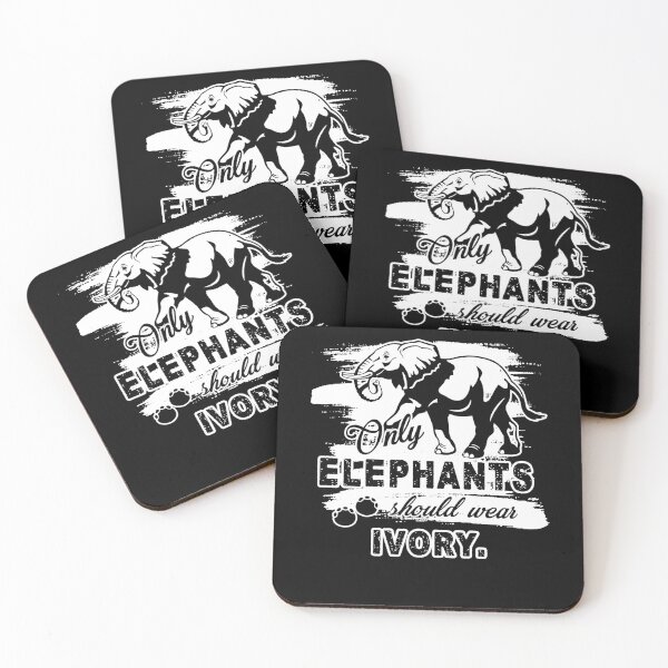 Item preview, Elephant - Only Elephants Wear Ivory designed and sold by UnknownArtistt.