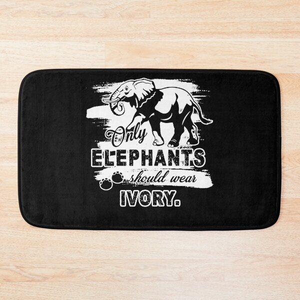 Item preview, Elephant - Only Elephants Wear Ivory designed and sold by UnknownArtistt.